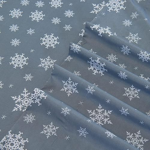 Vista 45 de Elegant Comfort Sábanas suaves de lujo con patrón navideño 1500 microfibra de calidad hotelera de alta calidad, suavidad, resistente a las arrugas