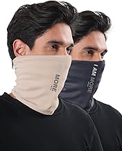 Freecultr Unisex Bamboo Bandana, Anti Microbial Super Soft & Comfort Fit, Breathable Multipurpose Headband, Face Mask for Dust Protection D2 Printed-100% Try On Guarantee - Made in India