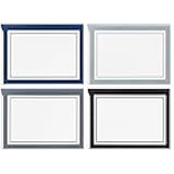 Hallmark Blank Cards Assortment with Organizer, Black & White Stripes (40 Note Cards with Envelopes) for Graduation, Just Because, All Occasion