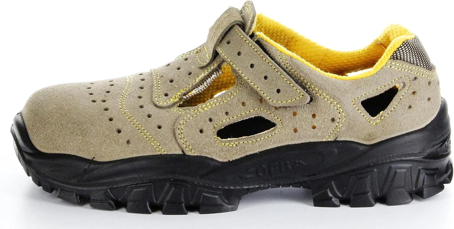 Men's Brenta-S1P-SRC - beige Safety Shoes-Grey-9 UK image 2