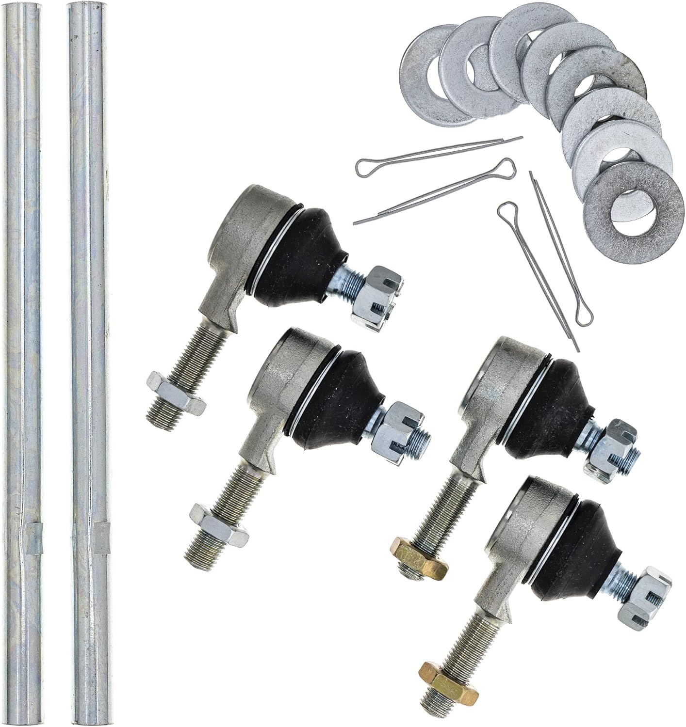 NICHE Tie Rods with End Kit for 1988-2006 Yamaha Blaster 200 1UY-23845-01-00 1UY-23841-01-00 2XJ-23831-01-00