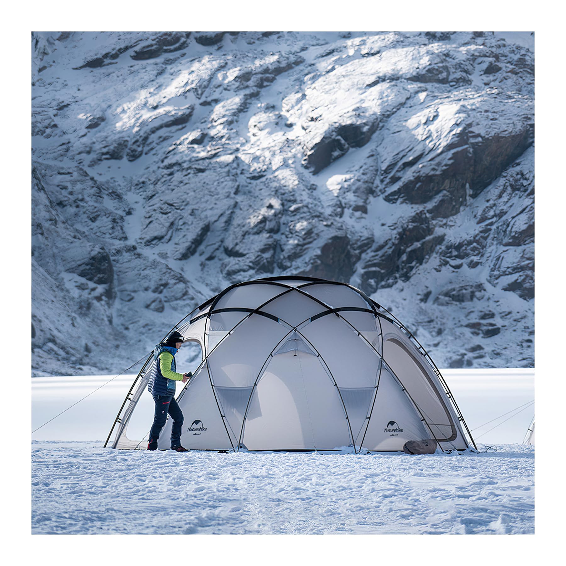 Amazon.com : Naturehike Shepherd Dome Tent 180-136-95 sq.ft 4