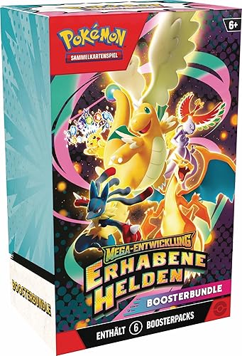 Pokémon - Trading Card Game: Booster Bundle Mega Development - Sublime Heroes (6 Booster Packs) - 1