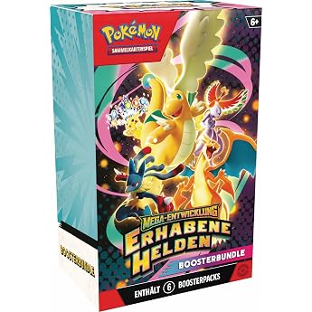 Pok&eacute;mon - Trading Card Game: Booster Bundle Mega Development - Sublime Heroes (6 Booster Packs)