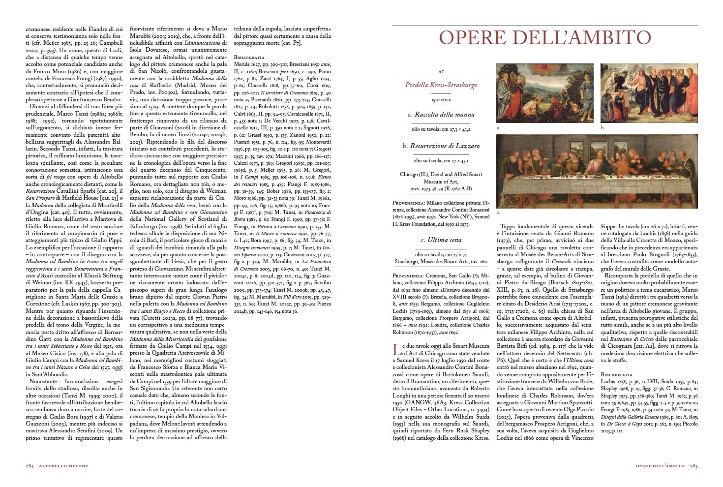 Altobello Melone. Opera completa