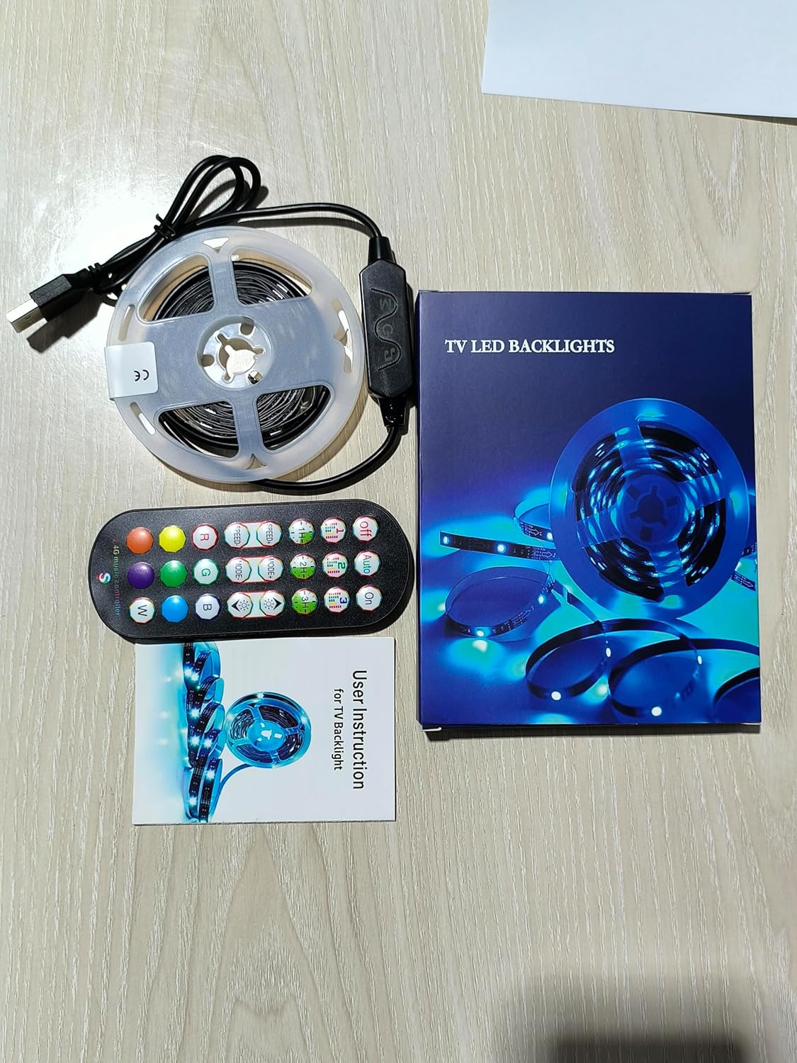 MATICOD TV LED Lights for TV, 5M Led TV Backlights TV Lights, USB Led Light Strip for 55-70in TV, Bluetooth APP Control Music Sync RGB Led Strip Lights for Christmas Decorations 8 81VmN inYgL. AC SL1500