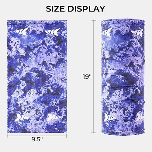 Miniatura 4 de KastKing La Sal - Polaina de cuello UPF 50+, pasamontañas, polaina de cuello para hombres y mujeres, protector facial para pesca, senderismo J