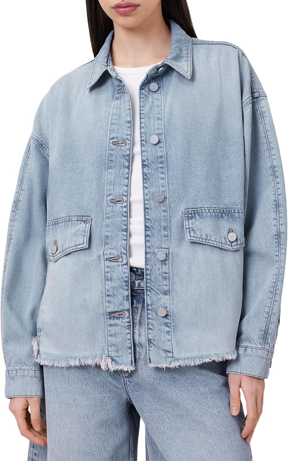 AllSaints Women's Hettie Denim Shacket