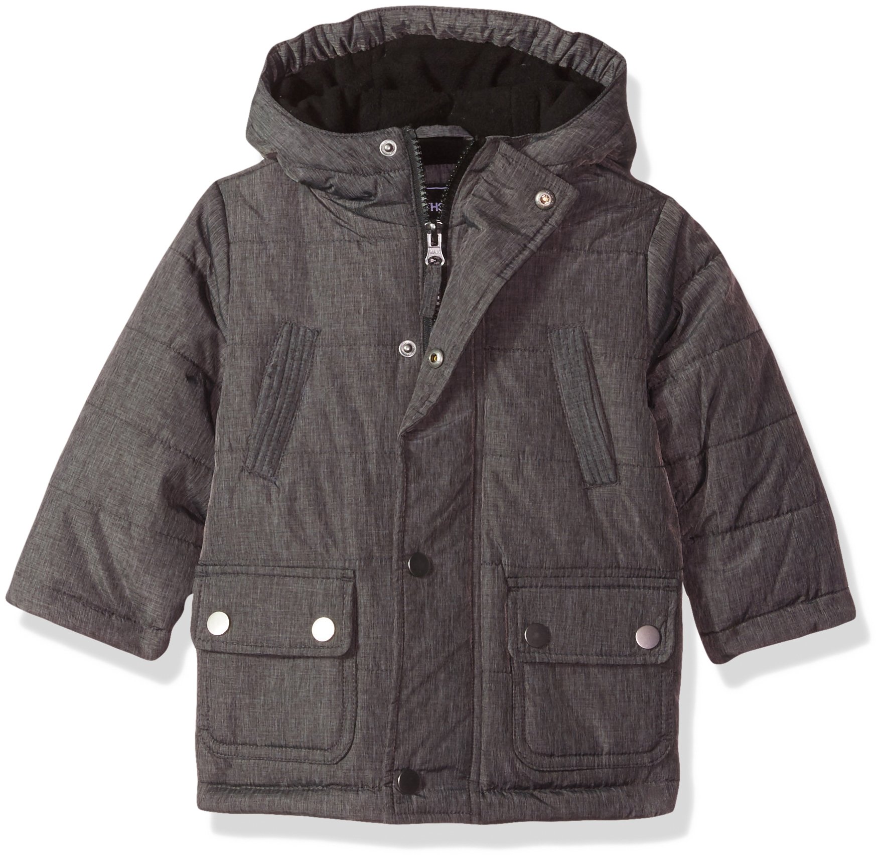 Rothschild Baby Boys Infant Melange Parka, 12
