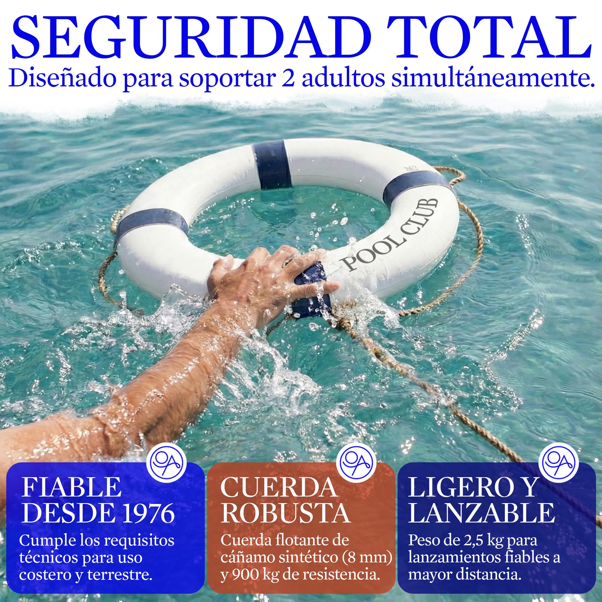 Aro Salvavidas Kattegatt Marrón – El Accesorio definitivo para la Piscina