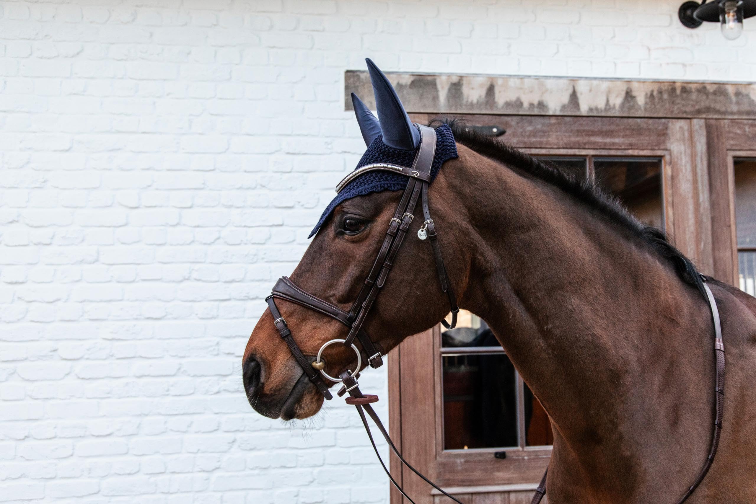 Bonnet Anti-Mouche Anti-Bruit Cheval Soundless - Kentucky Horsewear
