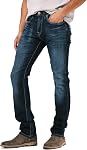 Buffalo David Bitton Men's Slim Ash Jeans, Contrast Whiskered, 42W x 34L