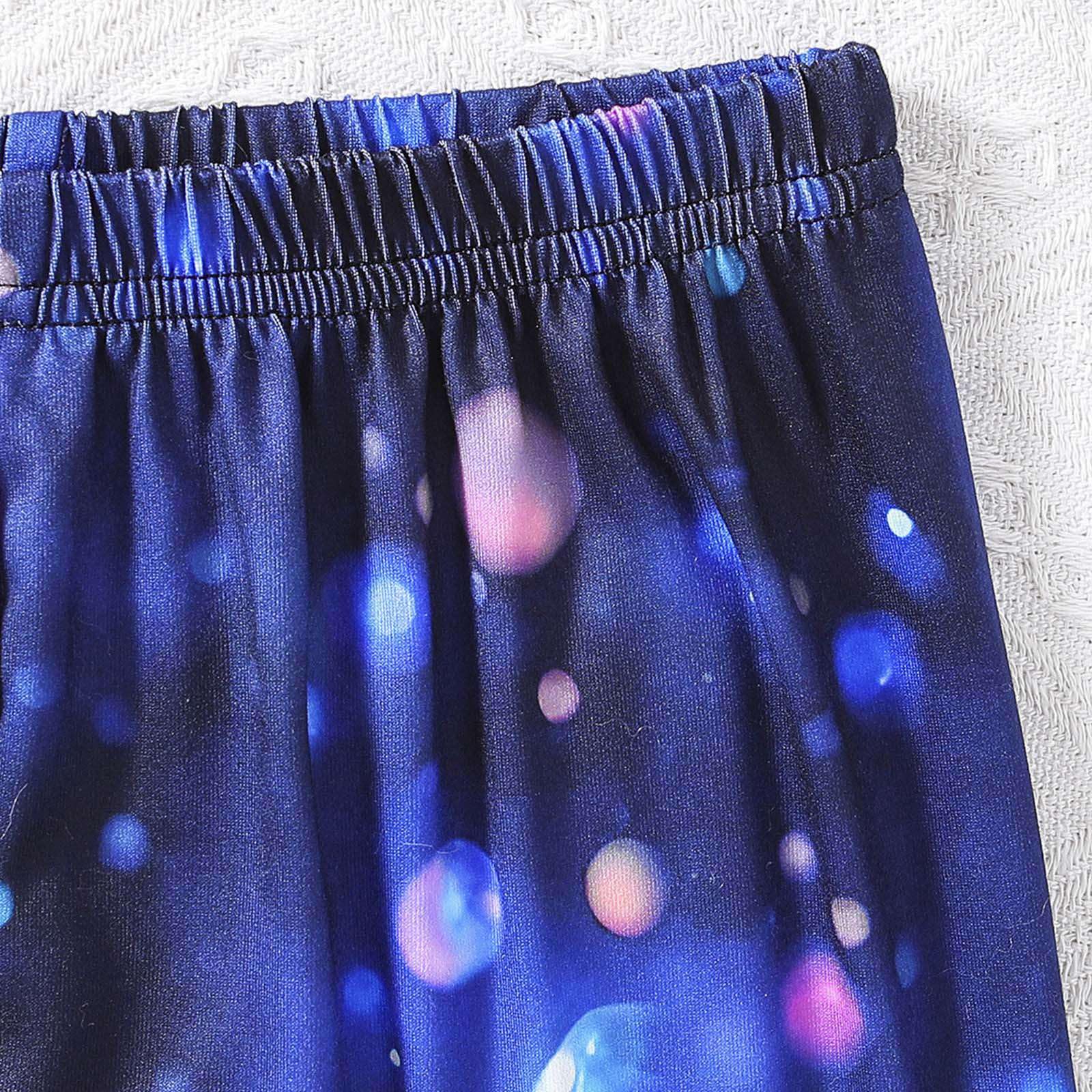 Ensemble Enfant, De Vêtements Pour Enfants, Haut Et Short À Manches Noctilucentes Pour Garçons Et Filles, 2 Pièces, Tissu Doux Pour La Peau
