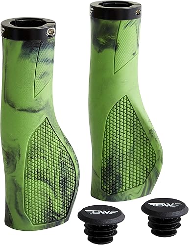 Ergo-Lock 2.0 Grips - Puños de manillar de bicicleta MTB con bloqueo doble - Múltiples opciones de color