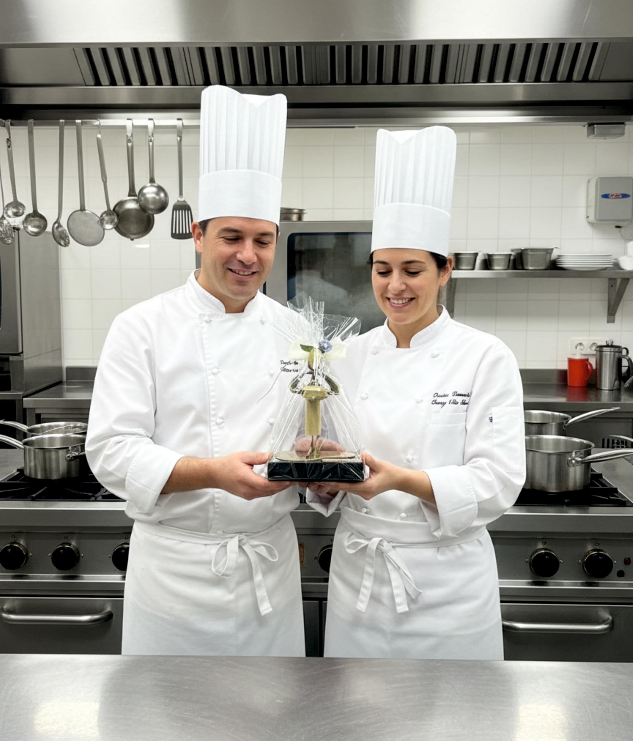 Figura Regalo para Cocinero Cocinera GRABADA Despedida Cocina Jubilación Jubilado Jubilada
