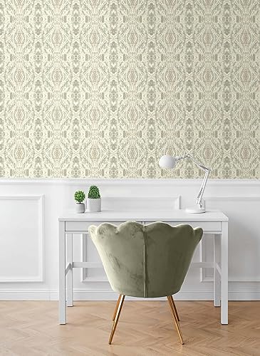 Miniatura 9 de Surface Style - Papel tapiz para despegar y pegar, papel tapiz abstracto para dormitorio, tocador, cocina, vinilo, cobertura de 30.75 pies cuadrados