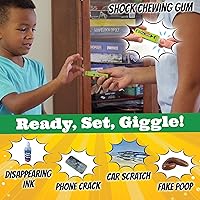 Vista 6 de Kit de broma 20 chistes y bromas prácticas definitivas para niños Caja de juguetes de broma para regalos