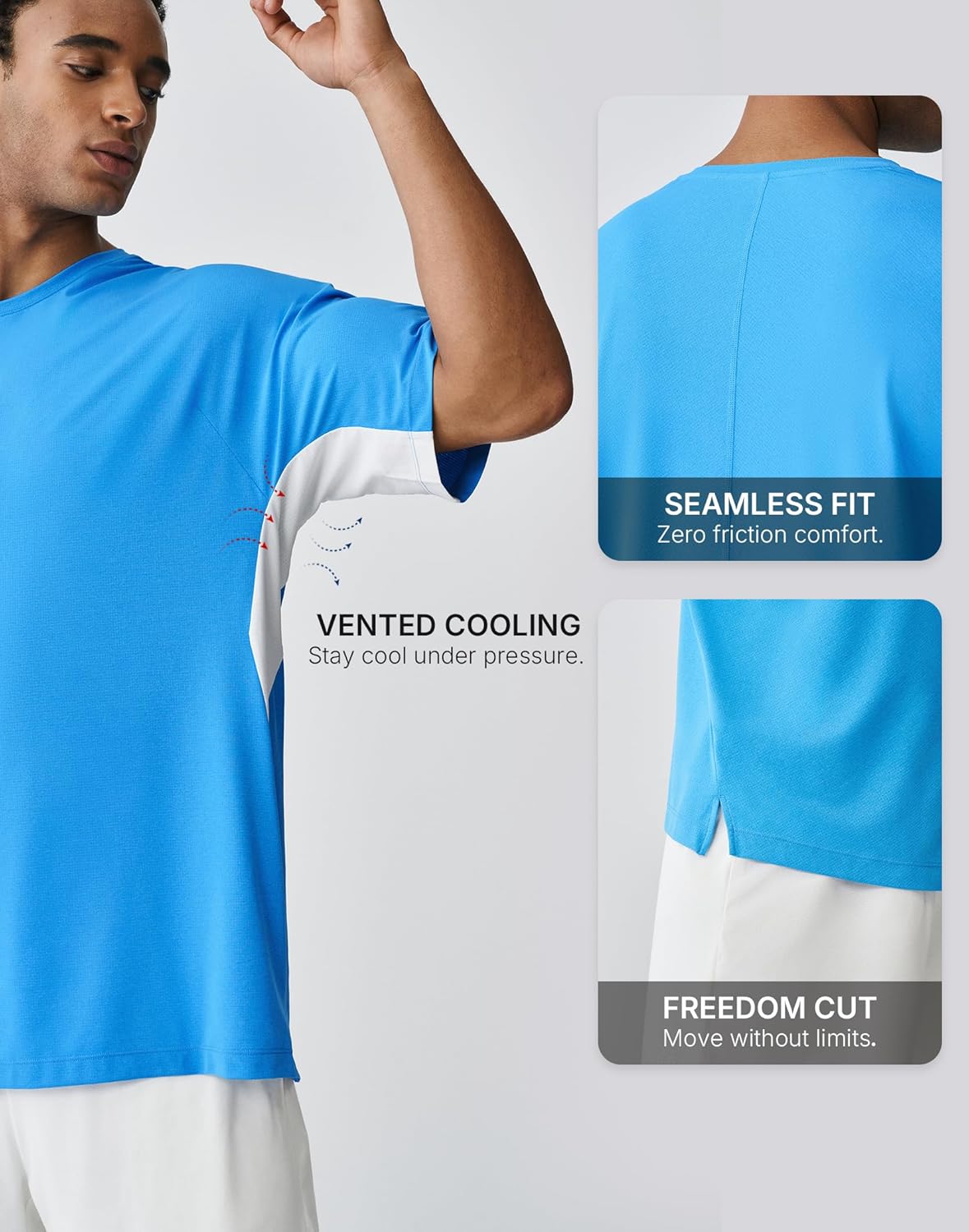 K-Swiss Men Workout T-Shirts