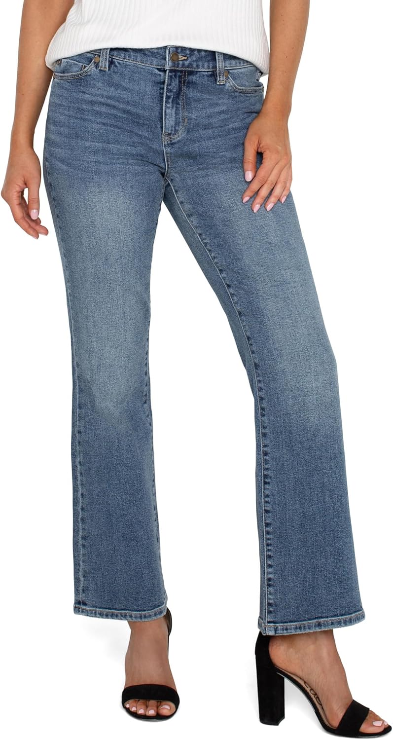 Liverpool Women's Lucy Mid-Rise Bootcut Vintage Denim