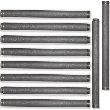 3/4" Black Pipe Nipple Single Run Assortment (11 Pieces) - IN STOCK - Foto 9