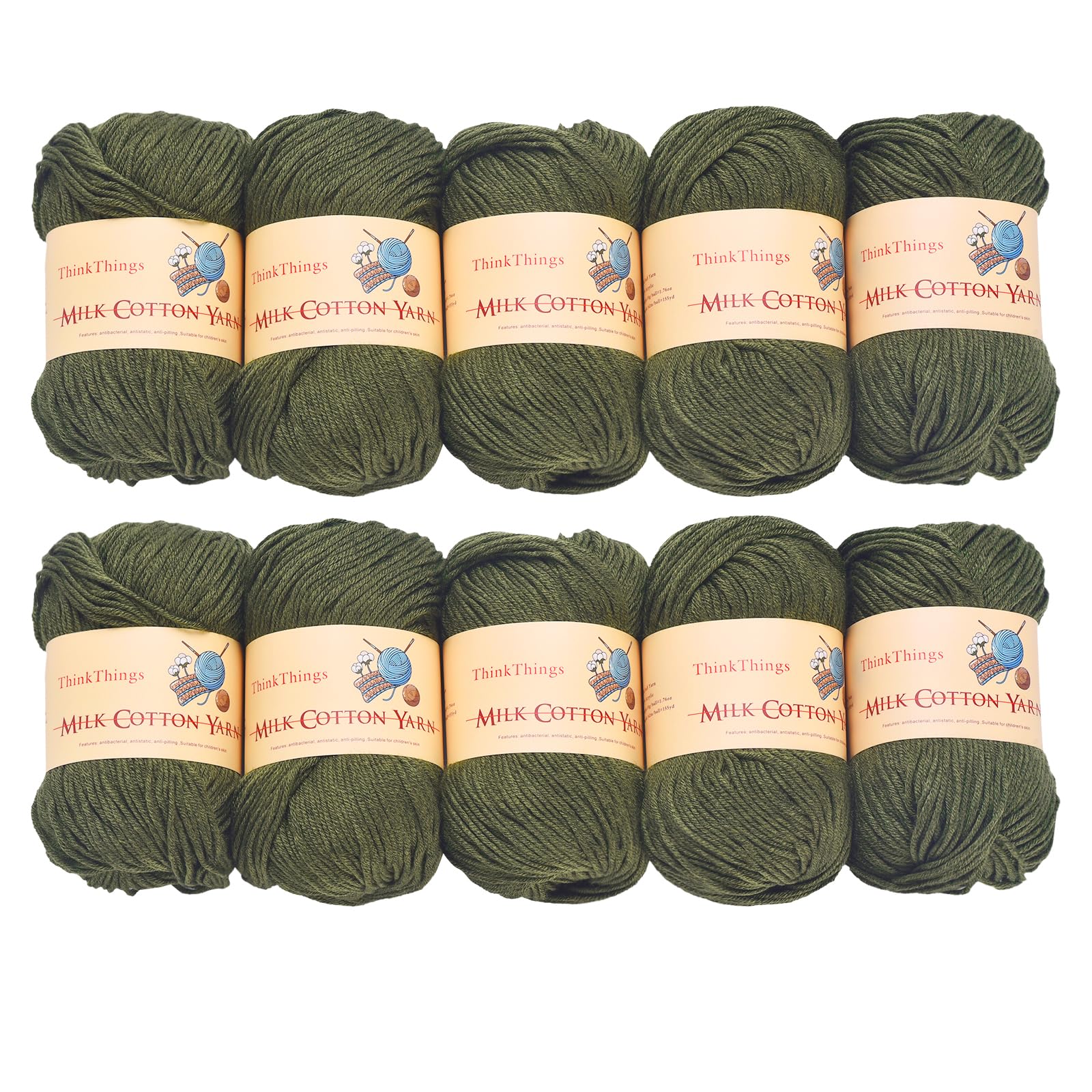 Chenille Lot De 5 Pelotes De Laine à Tricoter, 100 G Chacune, Pour Bébé, Avec Paillettes, 500 G