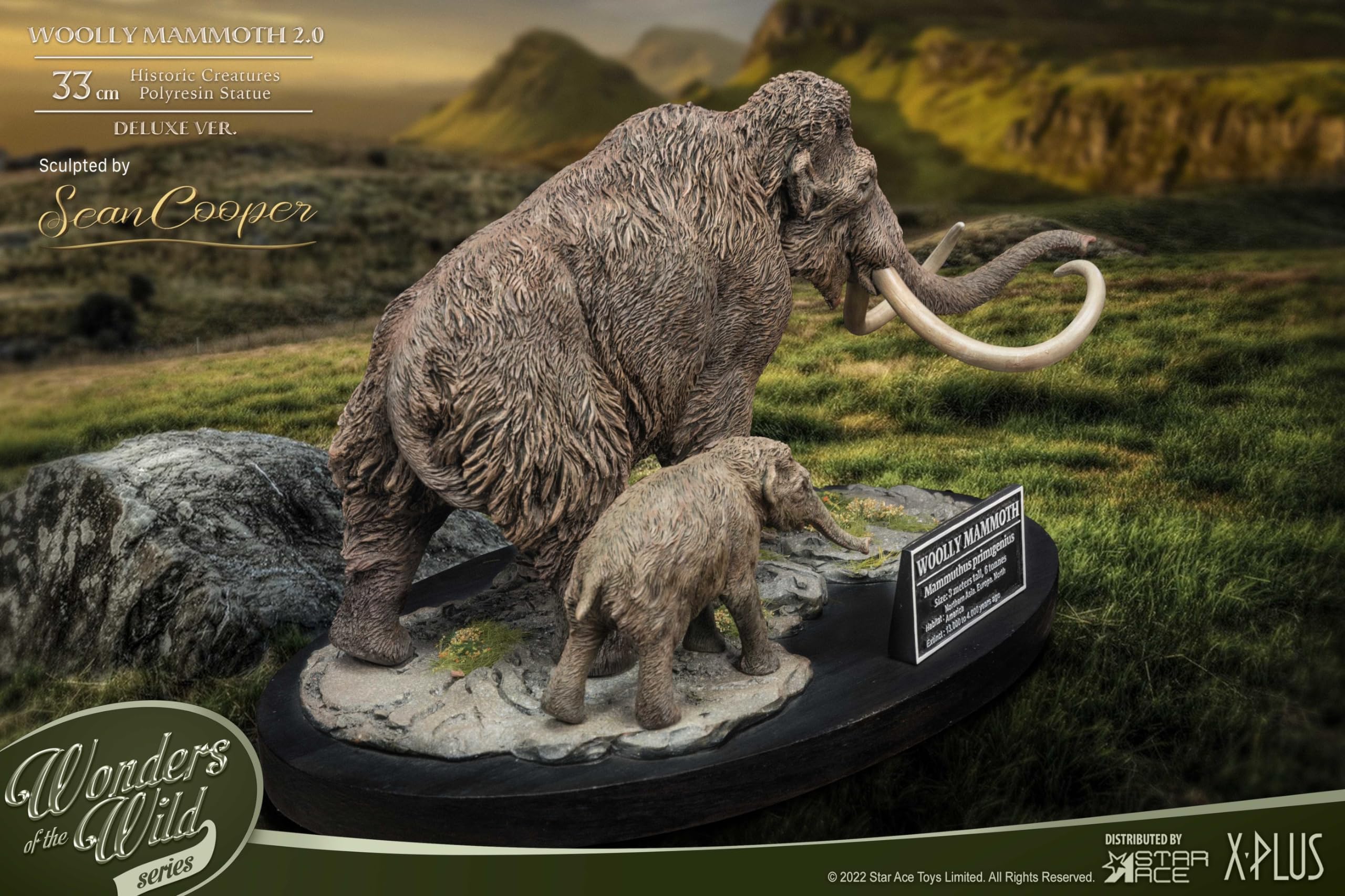 Amazon.com: Wonders of The Wild – Wooly Mammoth 2.0 Polyresin