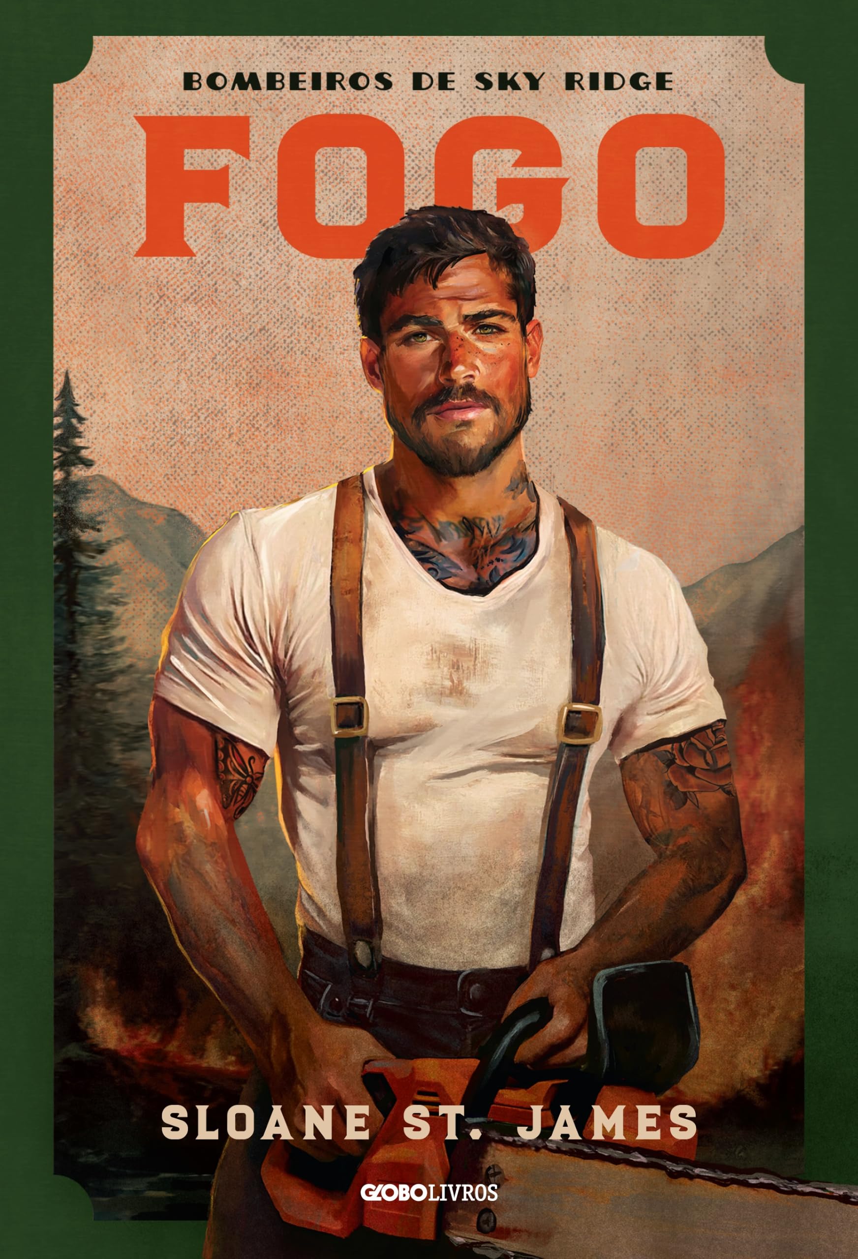 Capa do livro Fogo - Bombeiros de Sky Ridge: 1