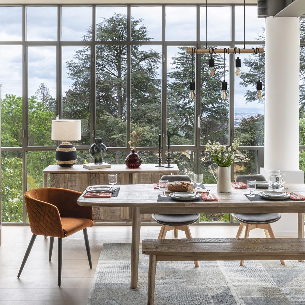 ATMOSPHERA CREATEUR D'INTERIEUR Banila Banco 150 cm