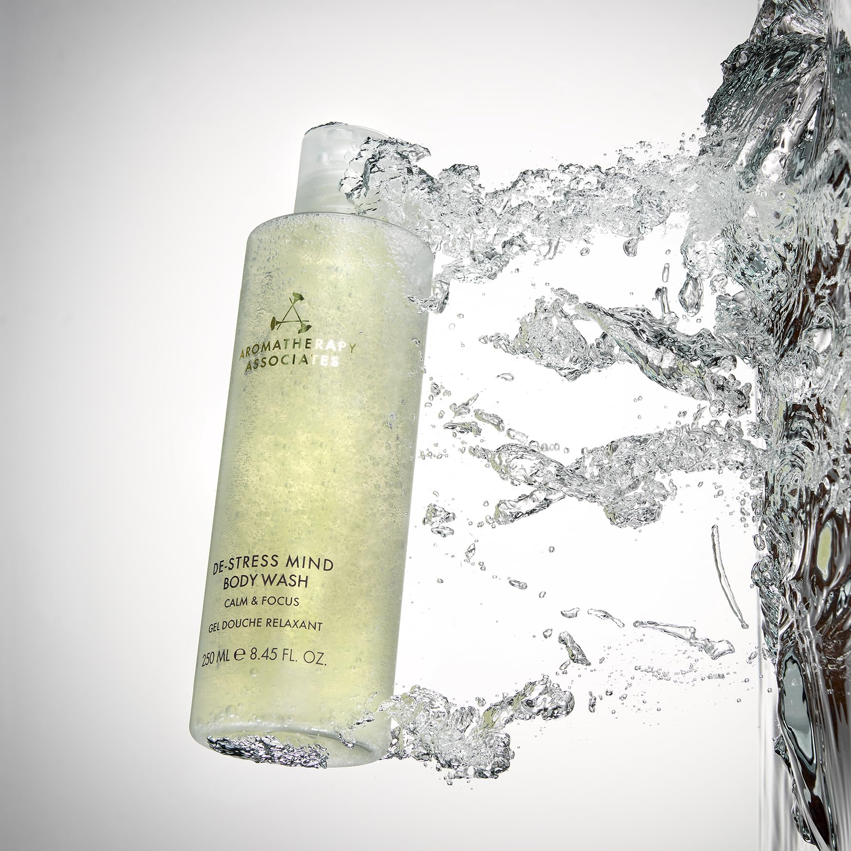 Aromatherapy Associates De-Stress Mind Body Wash 250ml, Moisture Retention, Daily Exfoliation, Balance The Microbiome - Image 3