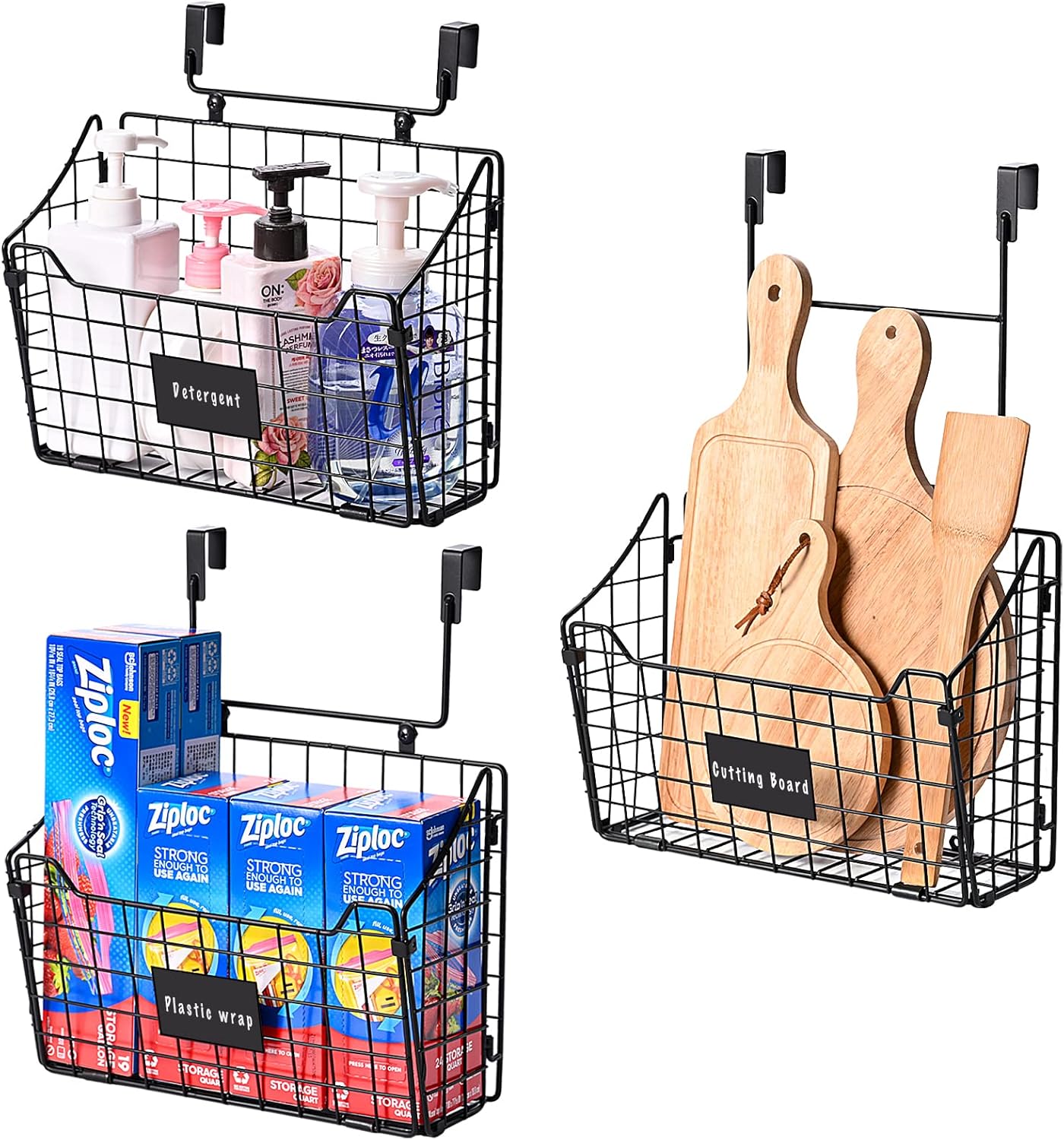 3 Pack Over The Door Organizer, Door