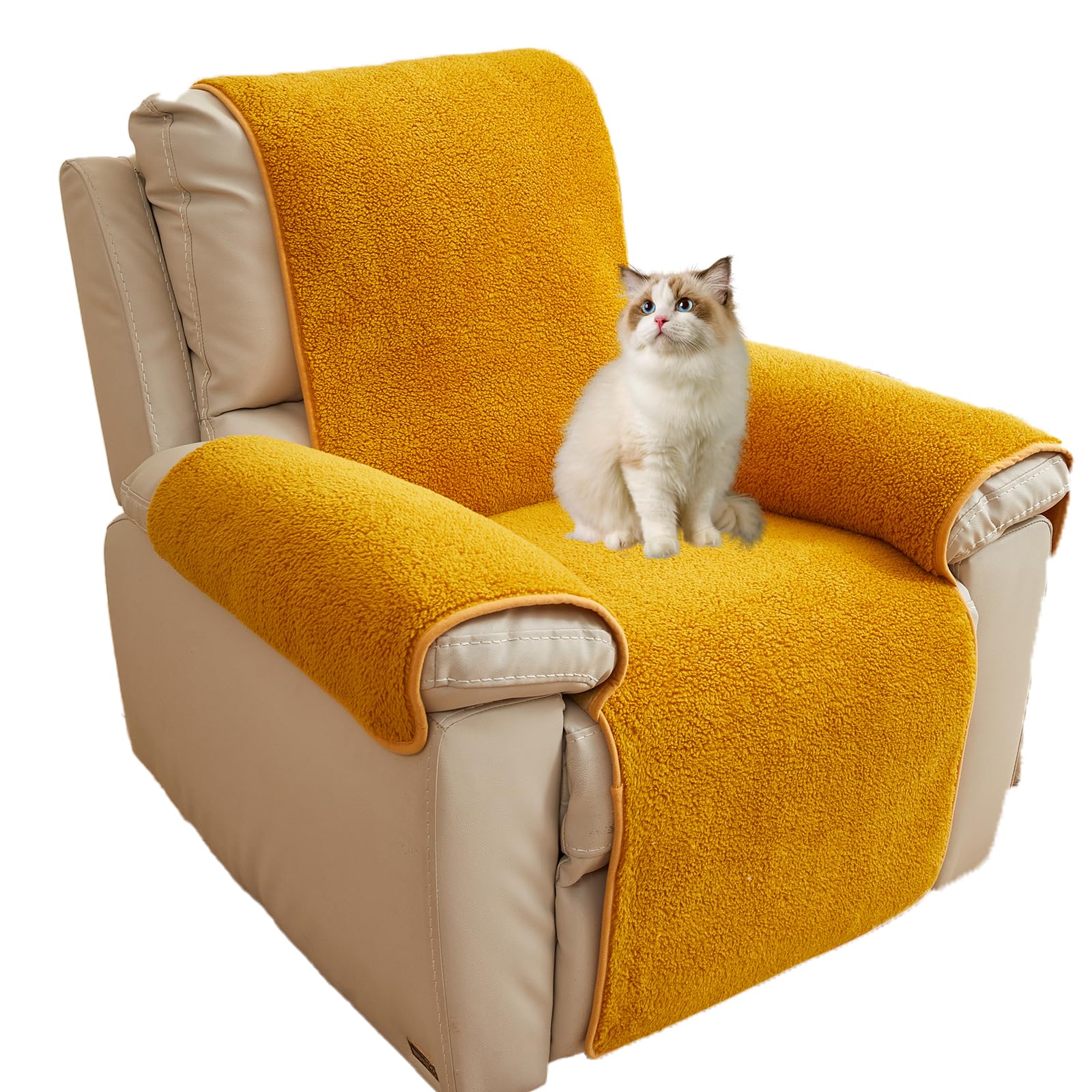 Funda para reposabrazos antideslizante y lavable para sillón relax