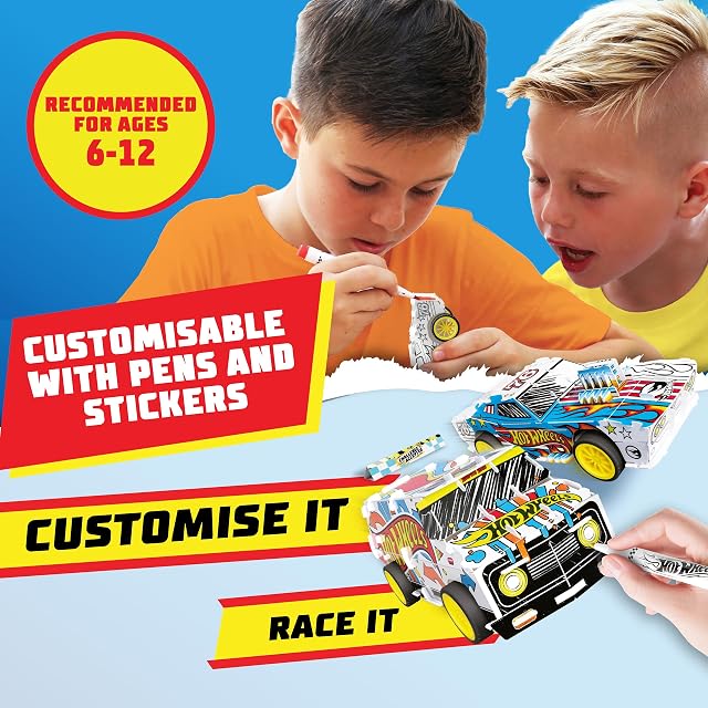 Foto 4 de 8 de BLADEZ Hot Wheels Custom Racers, paquete doble de bricolaje, haz tu propio/construye el tuyo