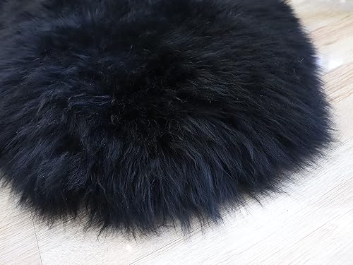 Miniatura 5 de Woolous Alfombra de piel de oveja auténtica de Nueva Zelanda XXL de piel cuádruple suave esponjosa y lanuda para el suelo dormitorio sala de estar