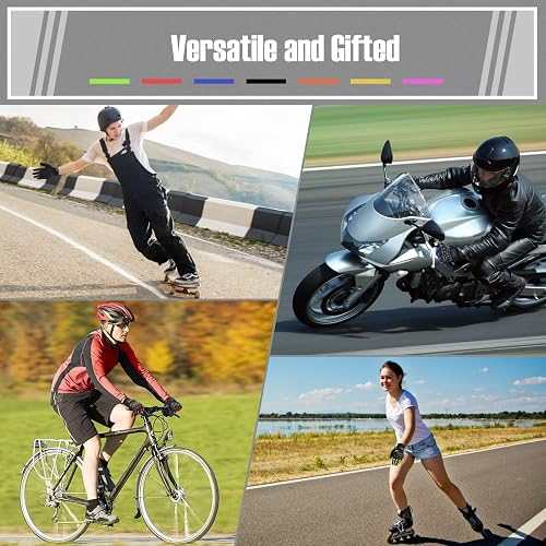 COFIT Gants de Moto, Gants à Écran Tactile Plein-Doigt pour la Course de Moto, VTT, Escalade, Chasse, Randonnée et Autres Sports de Plein Air - Noir L - 6