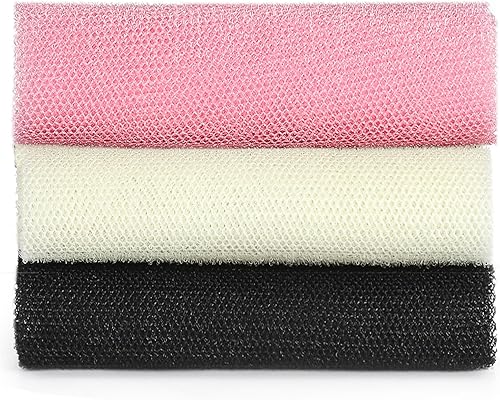 Miniatura 26 de JASSINS African Net - Esponja de baño larga, esponja de baño africana, exfoliante corporal de red larga para ducha, depurador de espalda suave