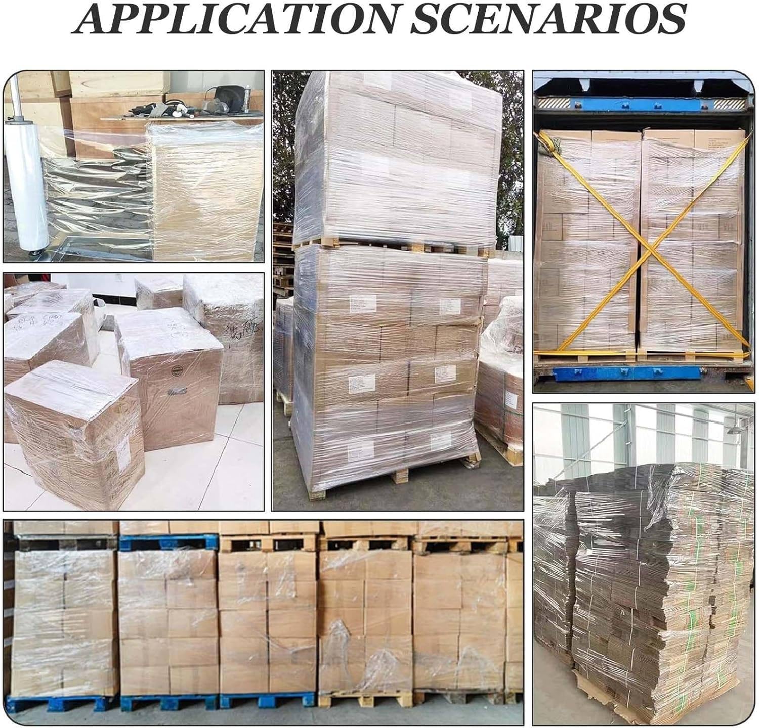 Stretch-Folienmaschine, 40 cm Drehteller, 30 U/min, Kartonverpackungsspender für effiziente Verpackungs-, Versand- und Lagerlösungen