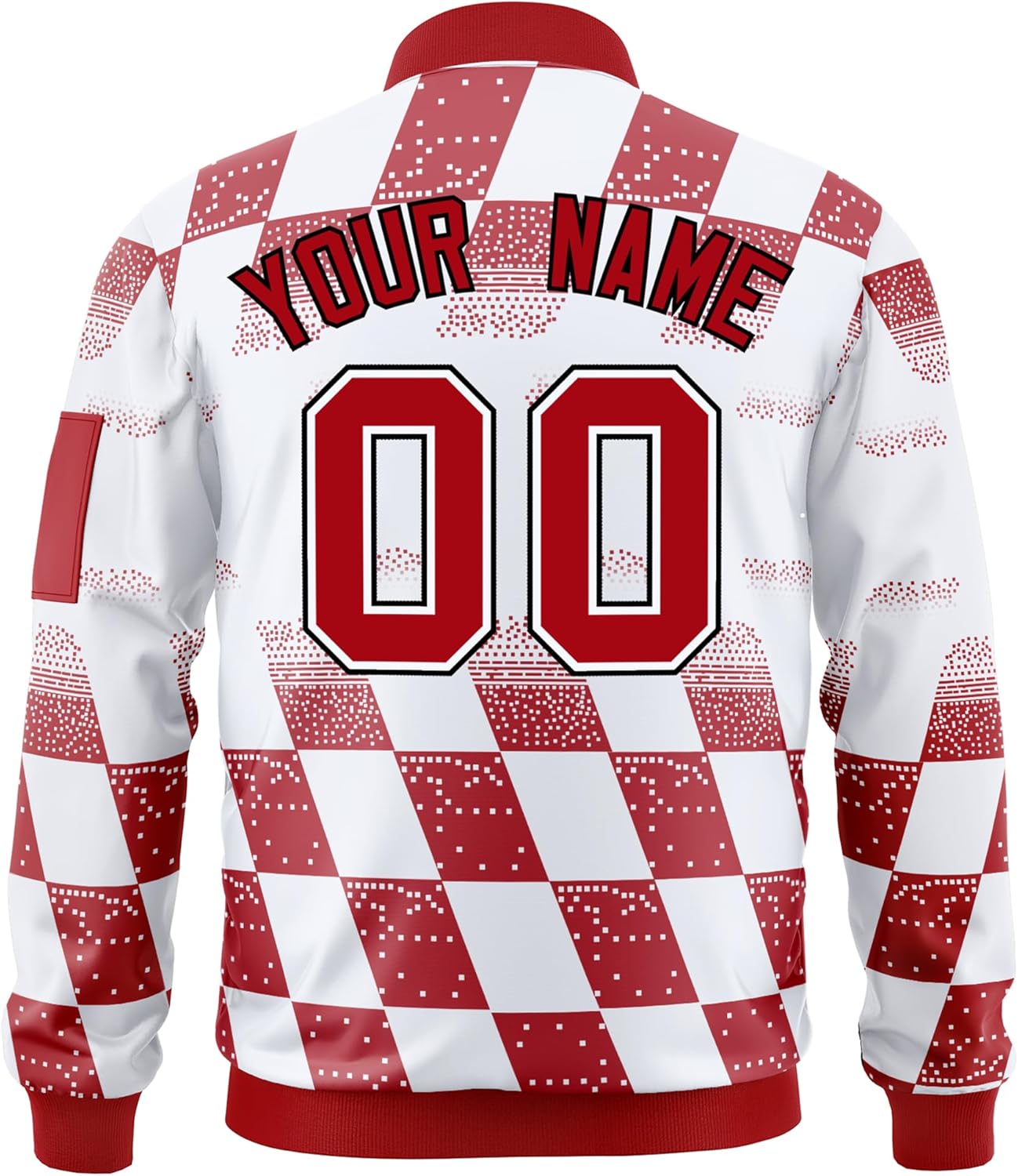 KXK Custom Varsity Jacket for Men Women Youth,Vintage Lightweight Bomber Coats Personalized Name Number Logo
