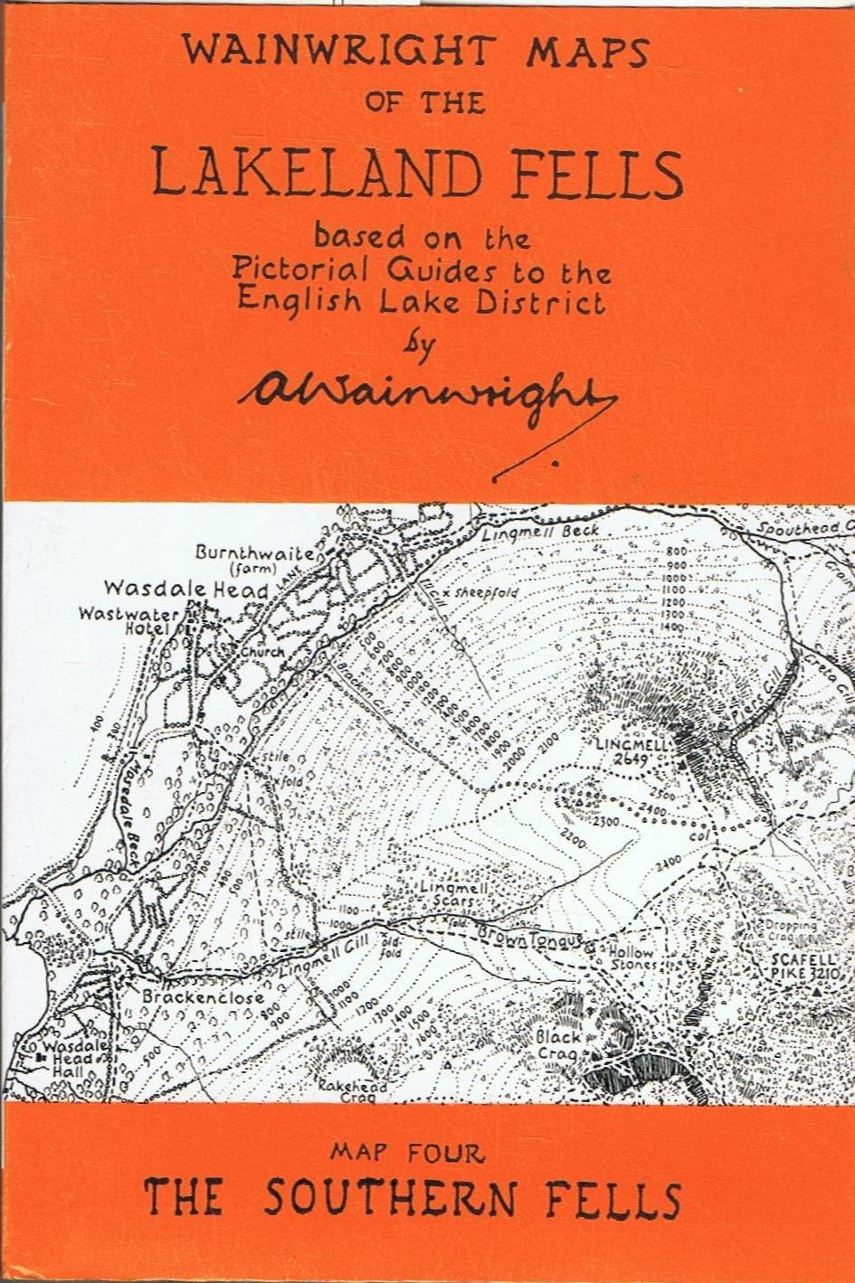Southern Fells (Map 4) (Wainwright maps (of the Lakeland Fells))