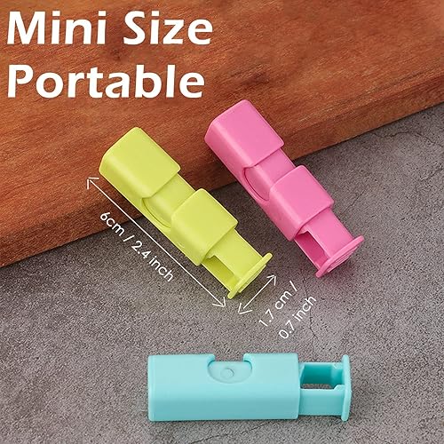 Miniatura 2 de DS. Distinctive Style Clips para bolsas para almacenamiento de alimentos, 12 piezas para pan, rápido y fácil de usar