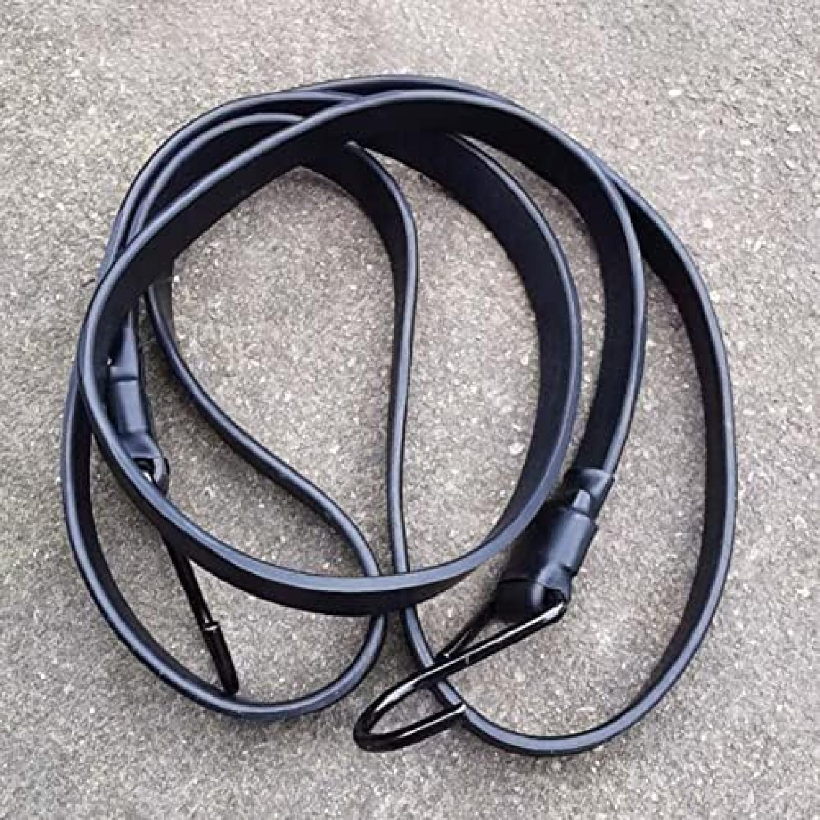Cavi elastici resistenti con ganci, misure assortite, cinghie elastiche per uso esterno, ideali per binari in legno, portapacchi e moto, 10 m