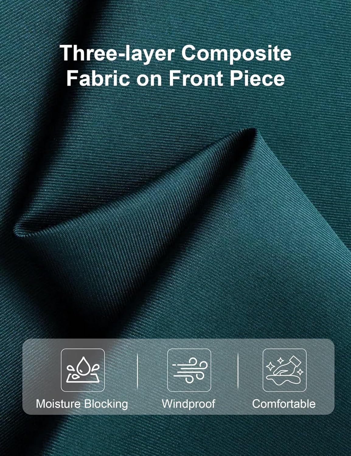 LAMEDA Winter Cycling Jersey for Men Thermal Fleece Windproof Bike Jersey for Cold Weather Long Sleeve Bike Jacket - Image 6