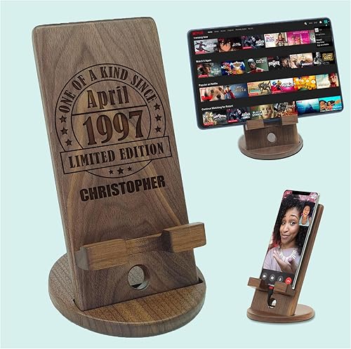 BOBI CARE Estación de energía de escritorio de regalos personalizados para hombres, regalos únicos personalizados para hombres, organizador de