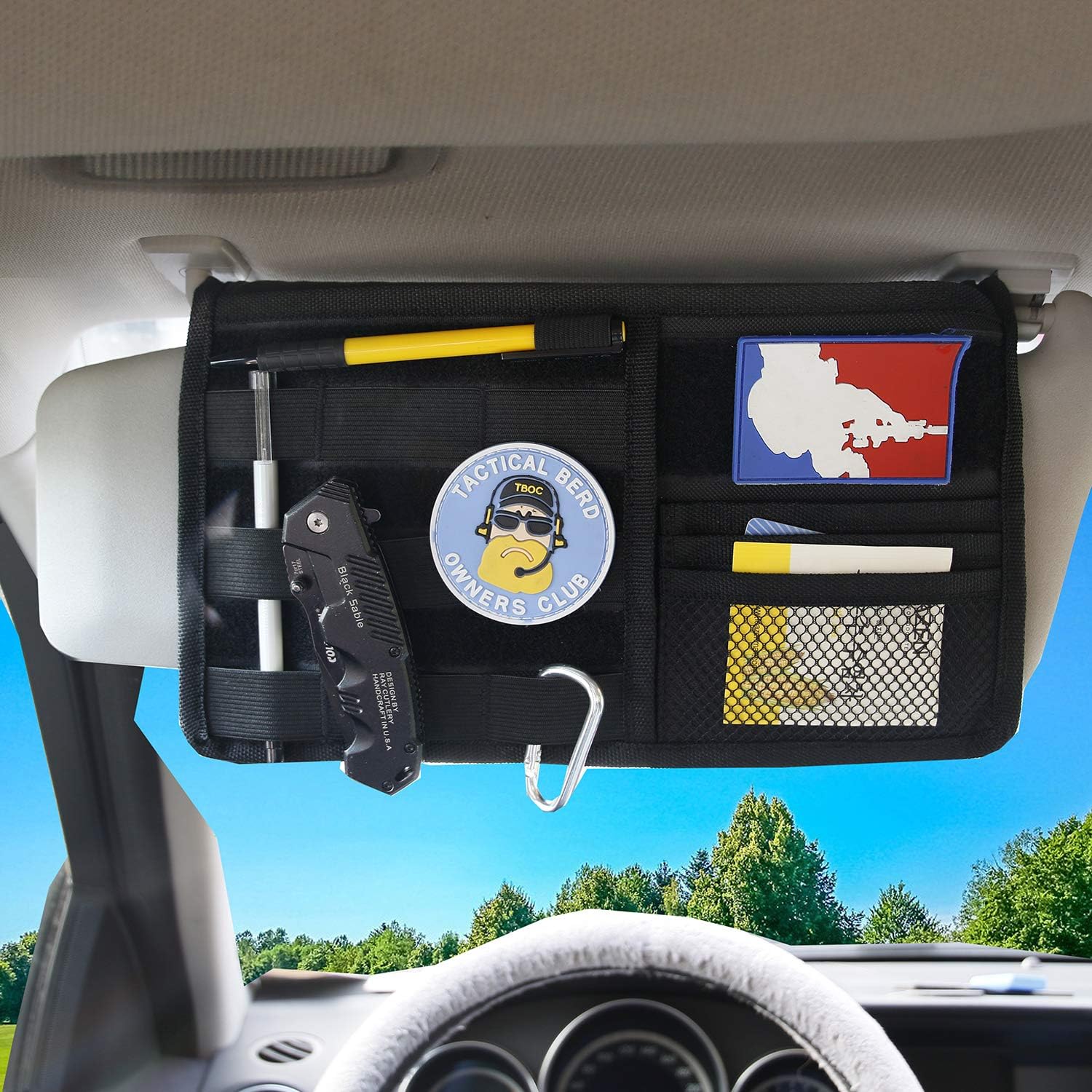 MDSTOP Molle Visor Panel Organizer Tactical bing