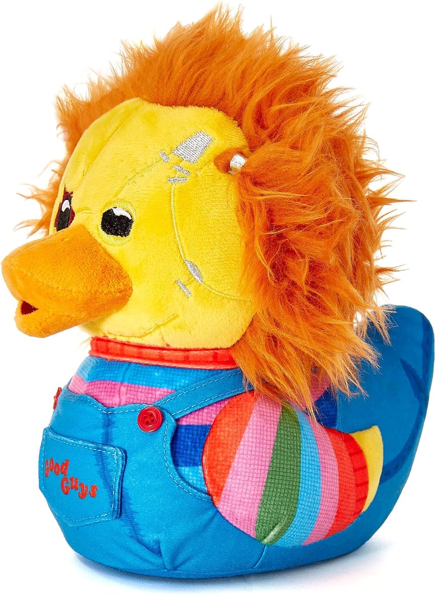 TUBBZ Chucky Collectable Rubber Duck Plushie - Official Chucky Merchandise - Horror Film Soft Toy