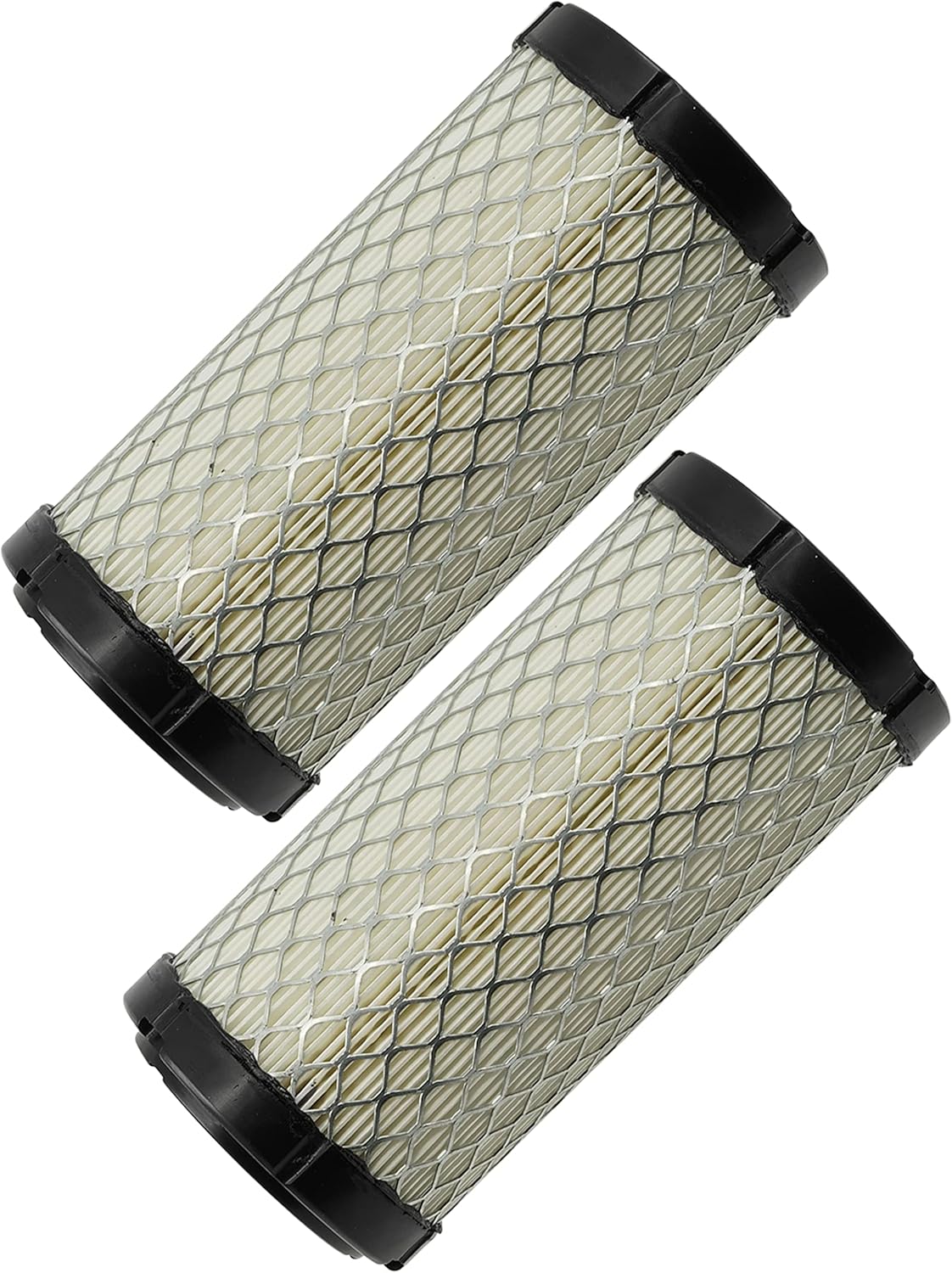 Caltric 2x Air Filter Compatible with Kawasaki Mule Pro-Dx Pro-Dxt KAF1000 2016-2019/11013-1290