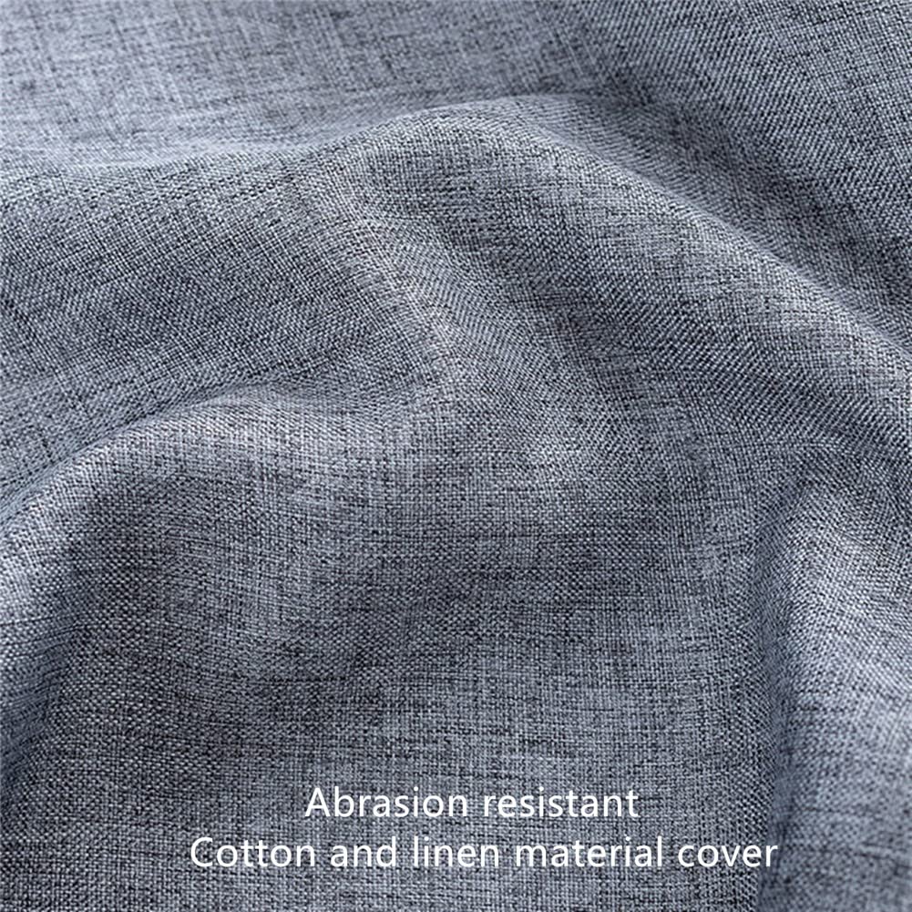 Cuscino in memory foam, antiscivolo, per sedia, tavolo, per interni/esterni, per auto, ufficio, divano (45 x 45 x 5 cm, rosso)