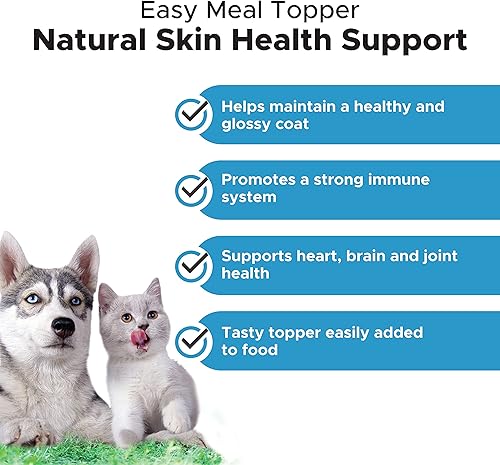 Miniatura 3 de PetHonesty Aceite de pescado omega-3 100  natural para perros de Islandia suplemento alimenticio líquido para mascotas ácidos grasos EPADHA puede