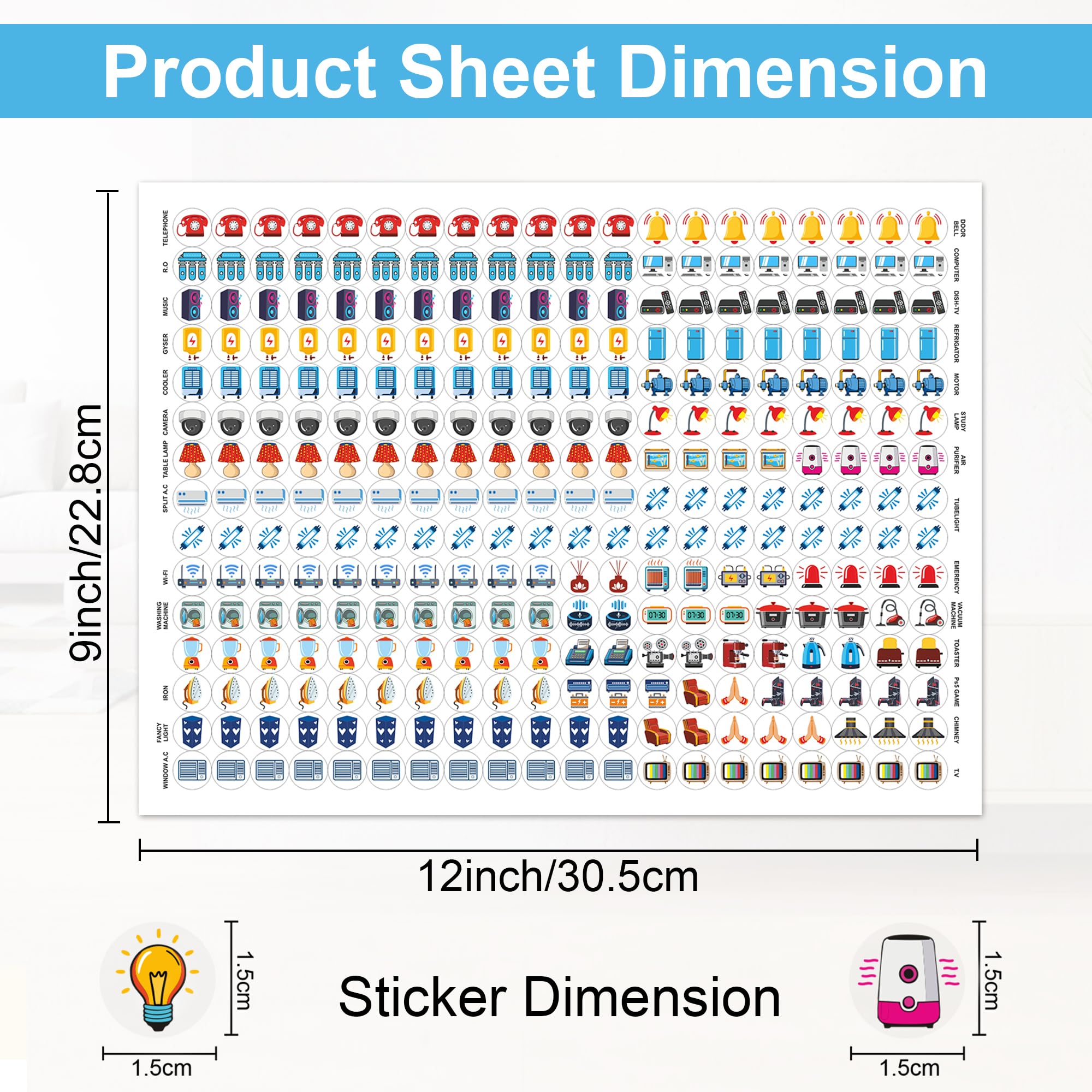 600 Luxury Switch Board Stickers (60+ Designs), Premium Vinyl Decorative Switch Stickers for Home, Self Adhesive, Waterproof & Removable 1
