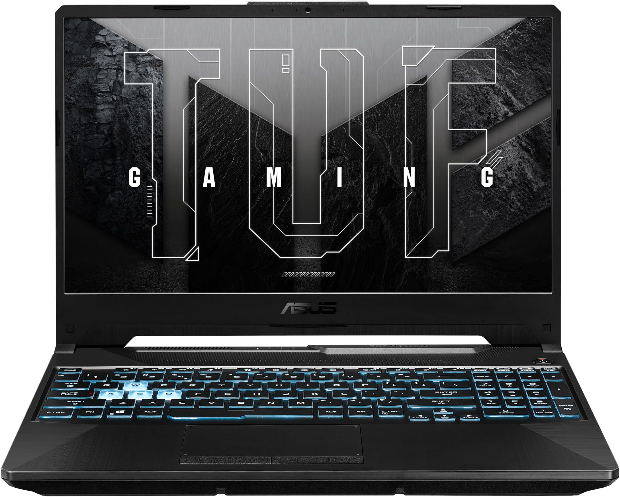 ASUS TUF Gaming A15 FA506NFR-HN004W AMD R7-7435HS/8GB RAM/512GB SSD/NVIDIA GeForce RTX 2050 4GB/15.6 FHD(1920x1080) 144Hz/Windows11 Home/1-Zone RGB/English - Arabic Keyboard - Graphite Black