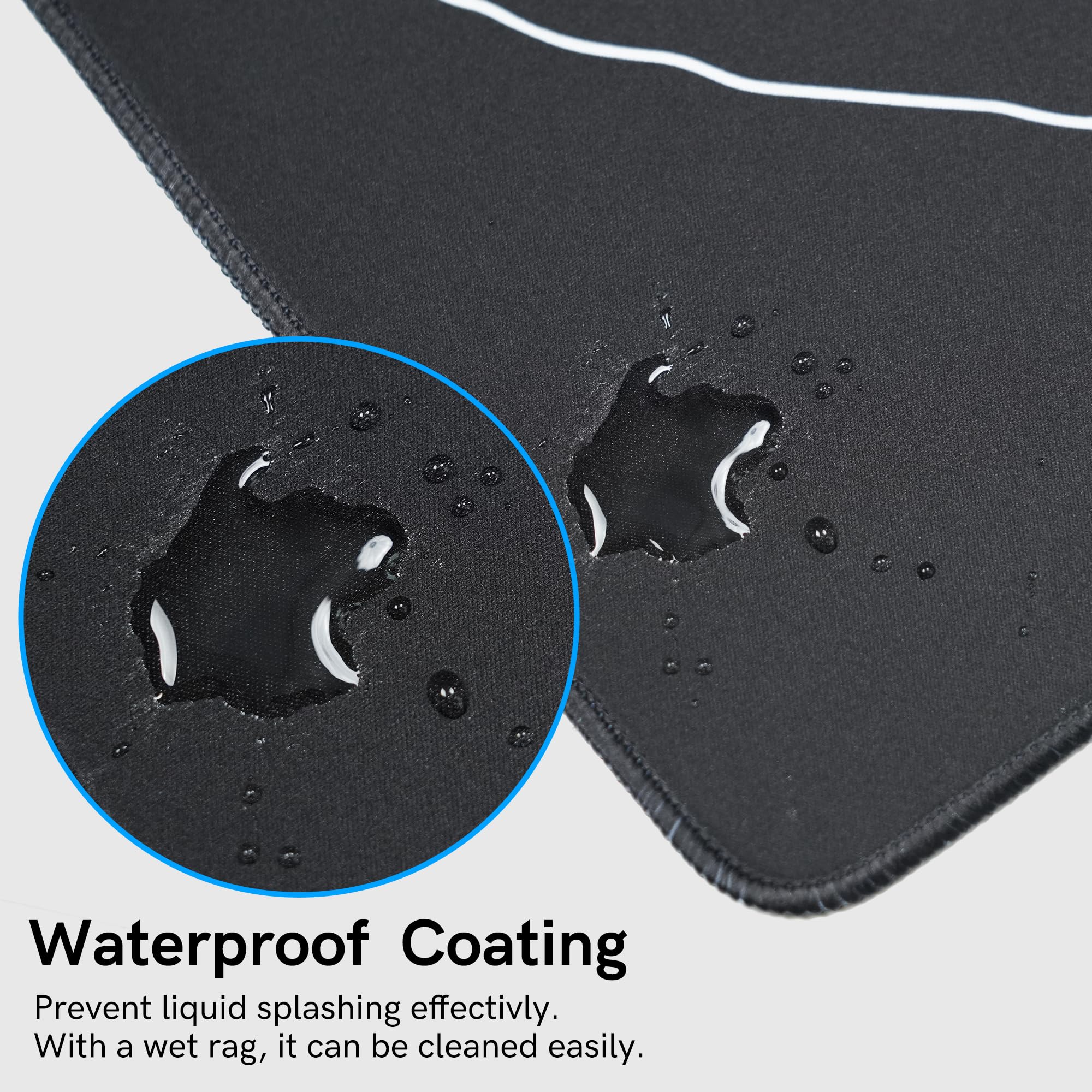 Amazon.com: Large Gaming Mouse Pad for Desk,Kanagawa XXL Mouse Pad